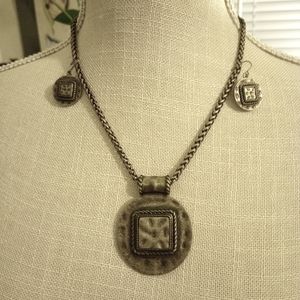 Necklace matching Earrings